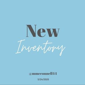 New Inventory coming 7:24:2020